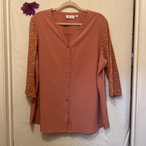 Denim & Co button down blouse.